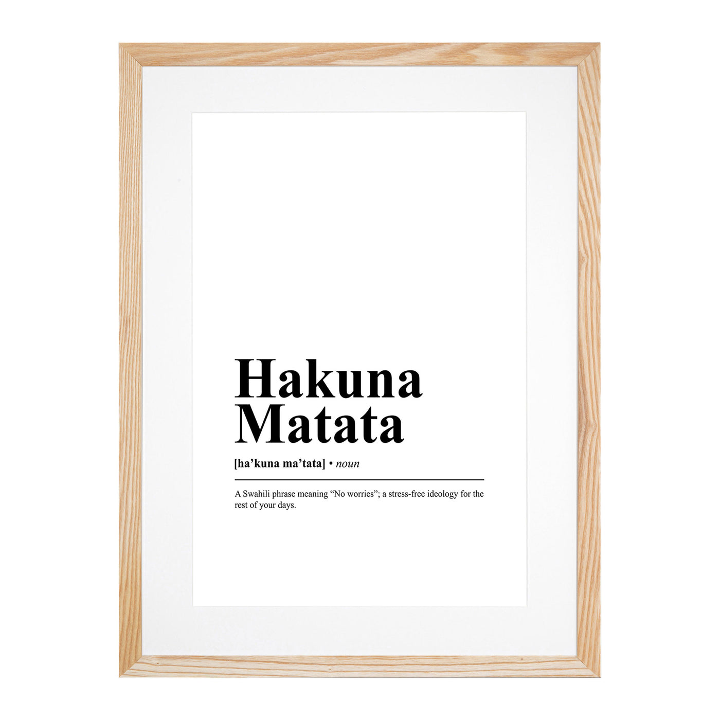 Dictionary Hakuna Matata