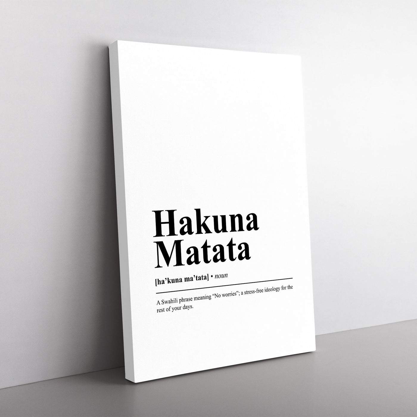 Dictionary Hakuna Matata