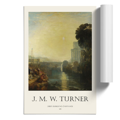 Dido Building Carthage Print By Joseph-Mallord William Turner