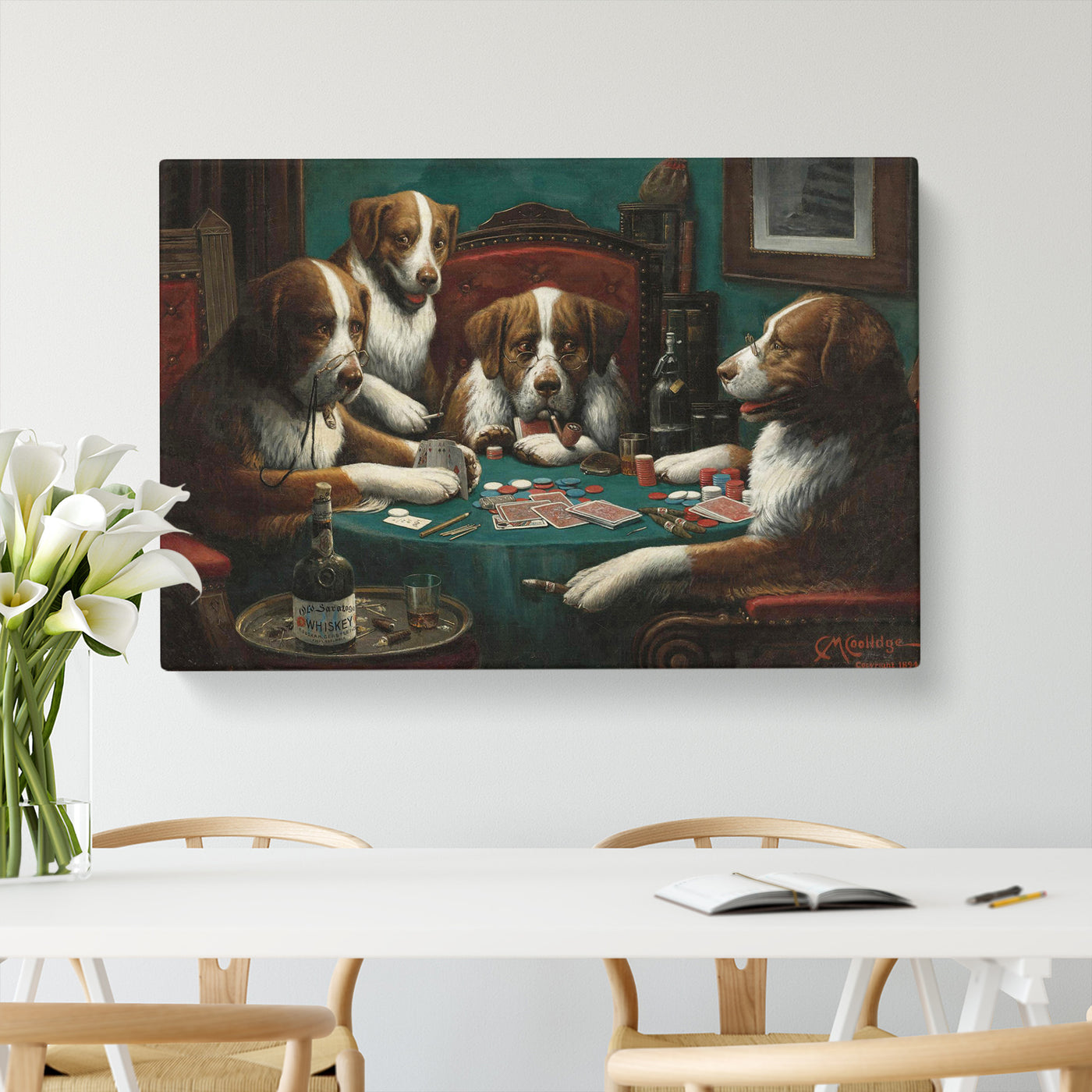 Cassius coolidge dogs playing hot sale poker