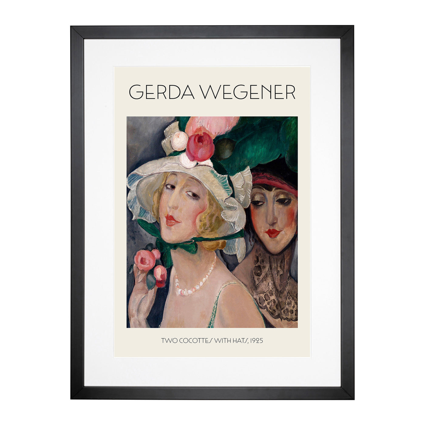 Dress Down Friday Print By Gerda Wegener Framed Print Main Image