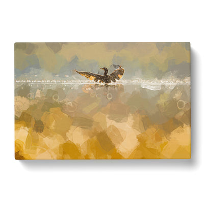 Ducks Wings In Abstract Canvas Print Main Image