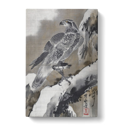 Eagle Holding A Small Bird By Kawanabe Kyosai Canvas Print Main Image