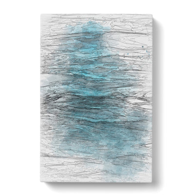 Edges Of The Sea In Abstract Canvas Print Main Image