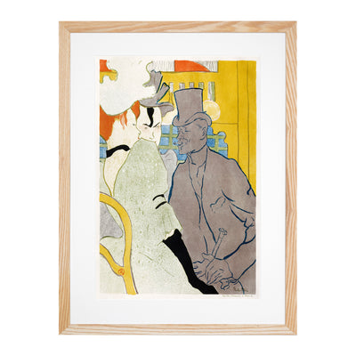 Englishman At The Moulin Rouge Vol.2 By Henri De Toulouse Lautrec