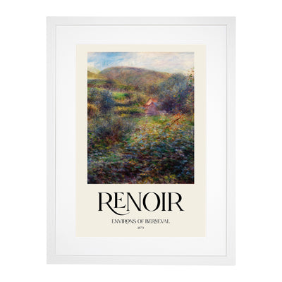 Environs Of Berneval Print By Pierre-Auguste Renoir