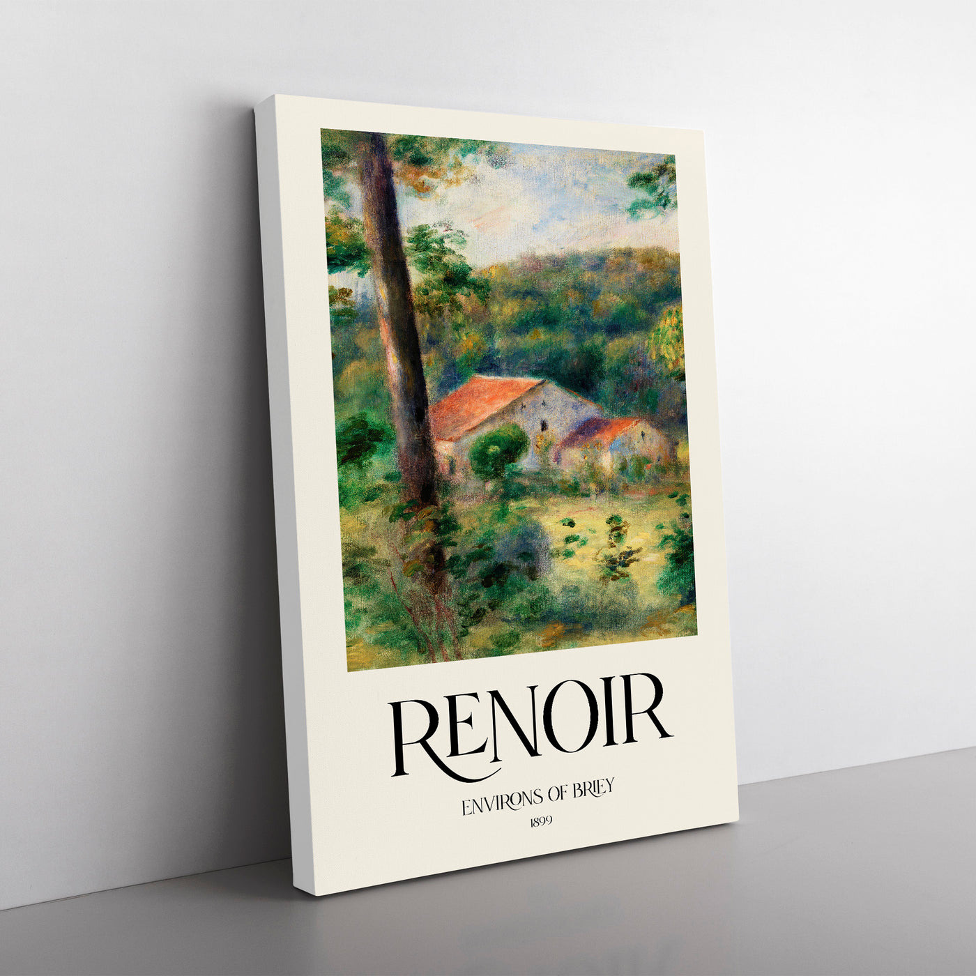 Environs Of Briey Print By Pierre-Auguste Renoir