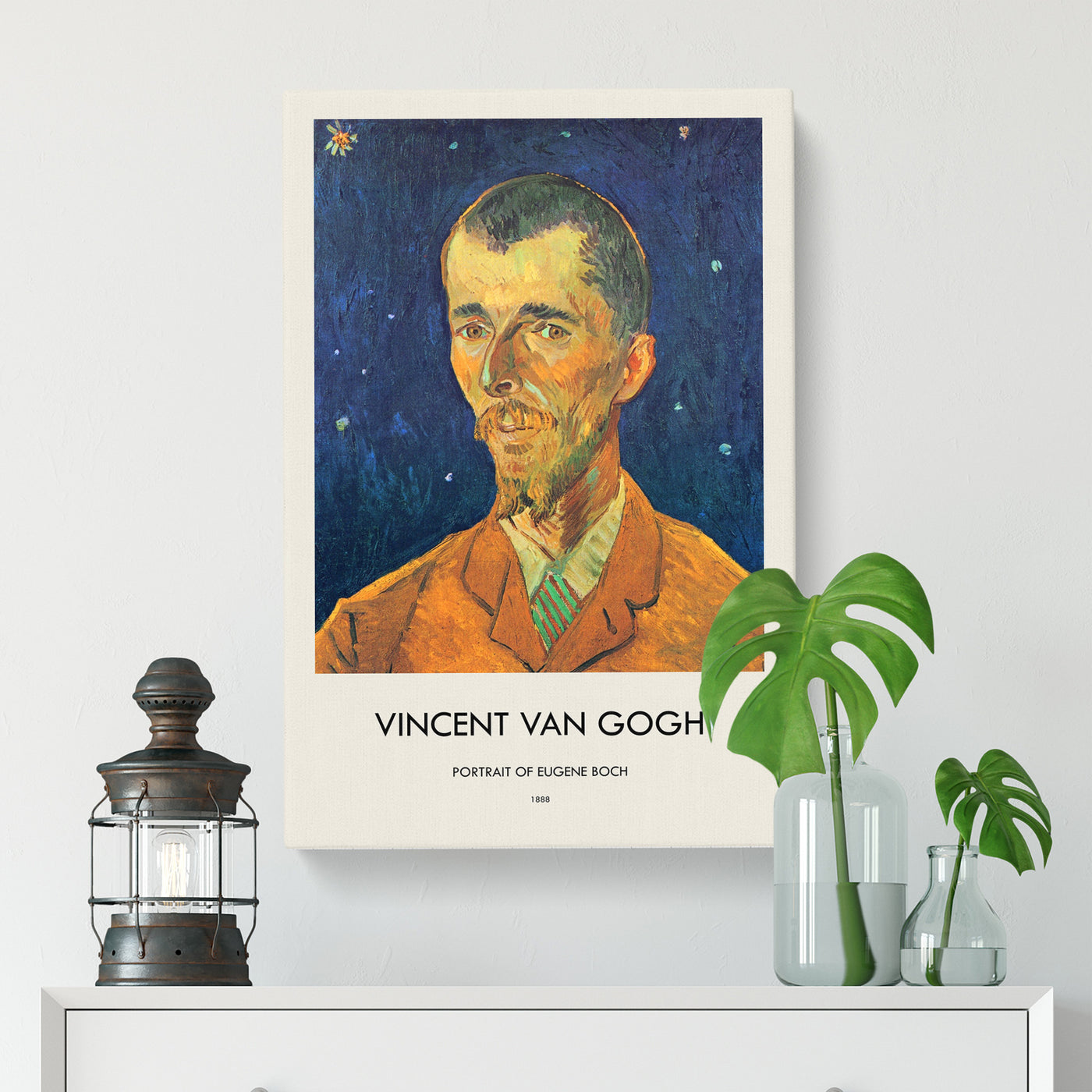 Eugene Boch Print By Vincent Van Gogh