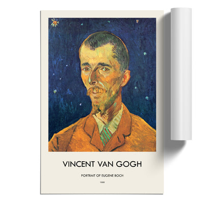 Eugene Boch Print By Vincent Van Gogh