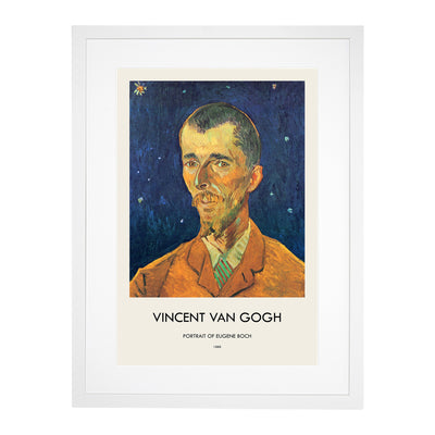 Eugene Boch Print By Vincent Van Gogh