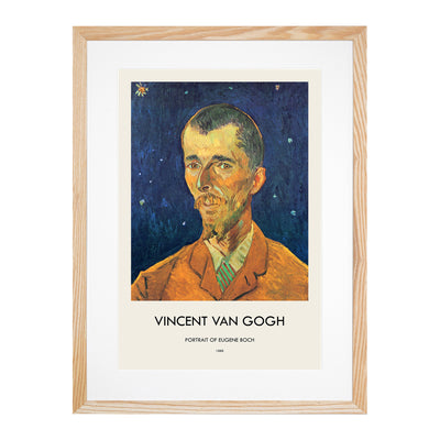 Eugene Boch Print By Vincent Van Gogh