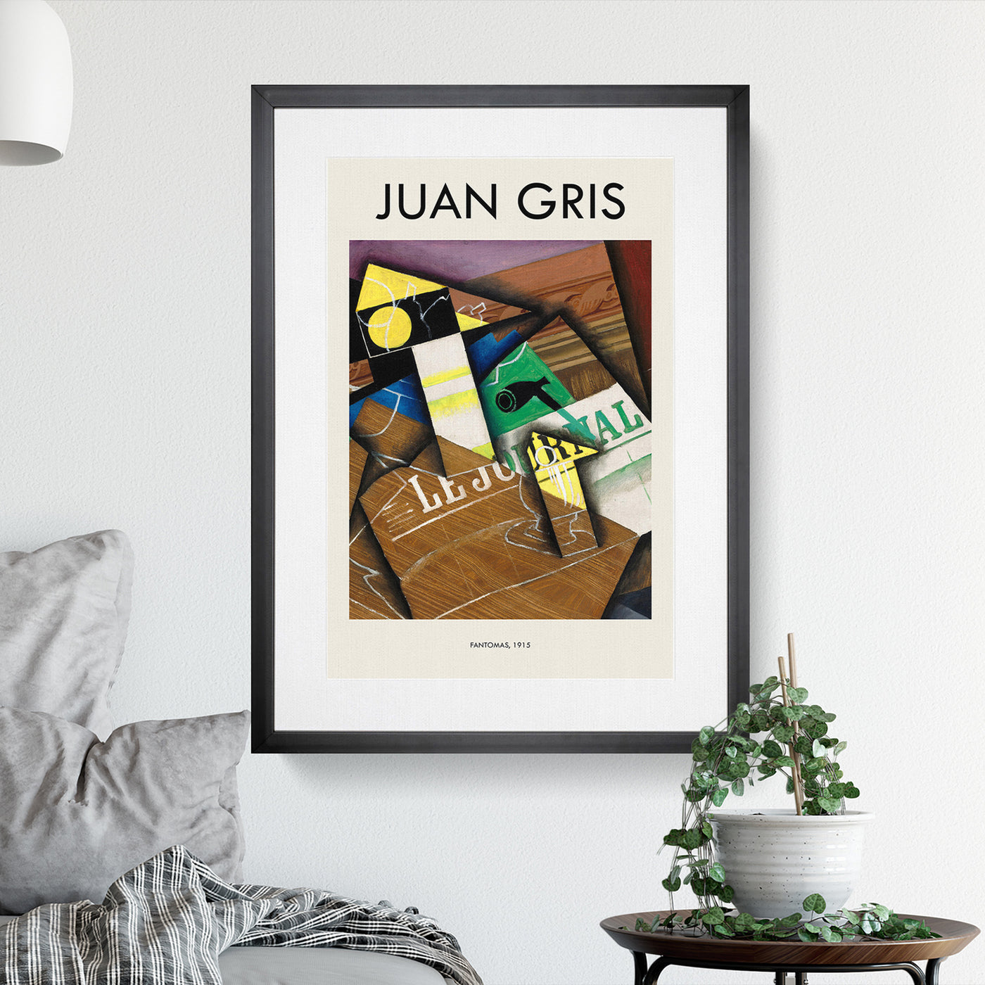 Fantomas Print By Juan Gris