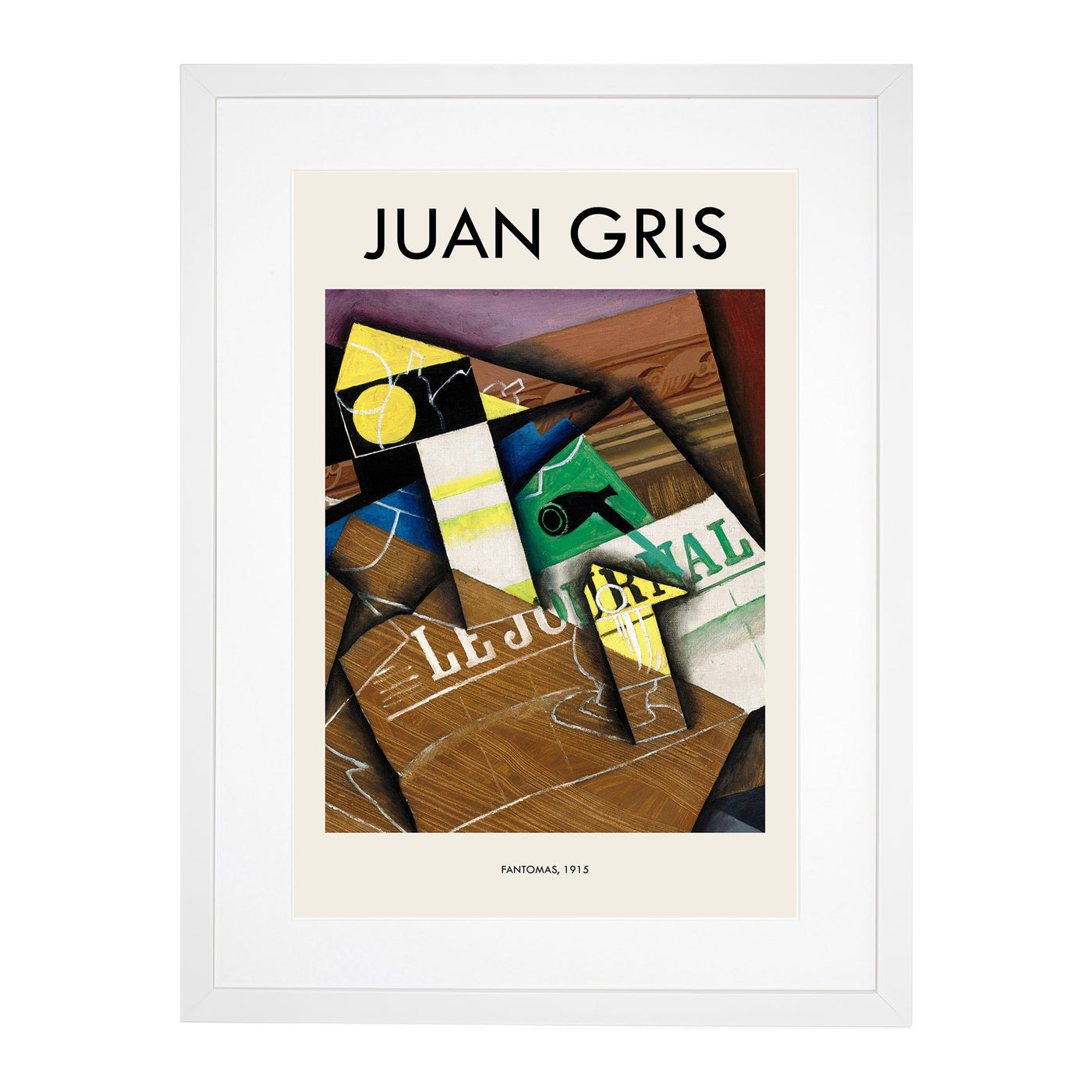 Fantomas Print By Juan Gris