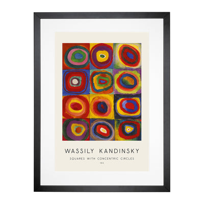 Farbstudie Print By Wassily Kandinsky Framed Print Main Image