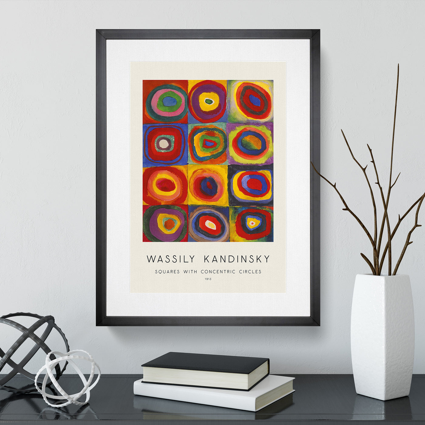 Farbstudie Print By Wassily Kandinsky