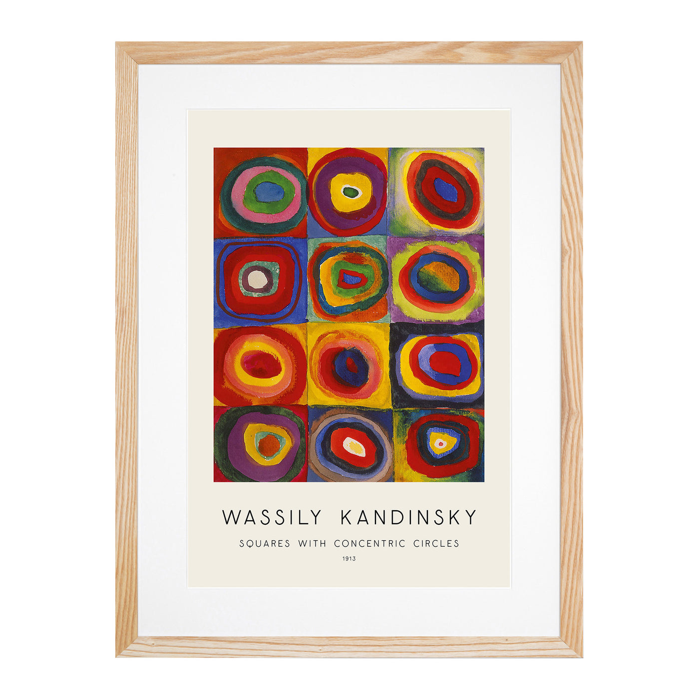 Farbstudie Print By Wassily Kandinsky