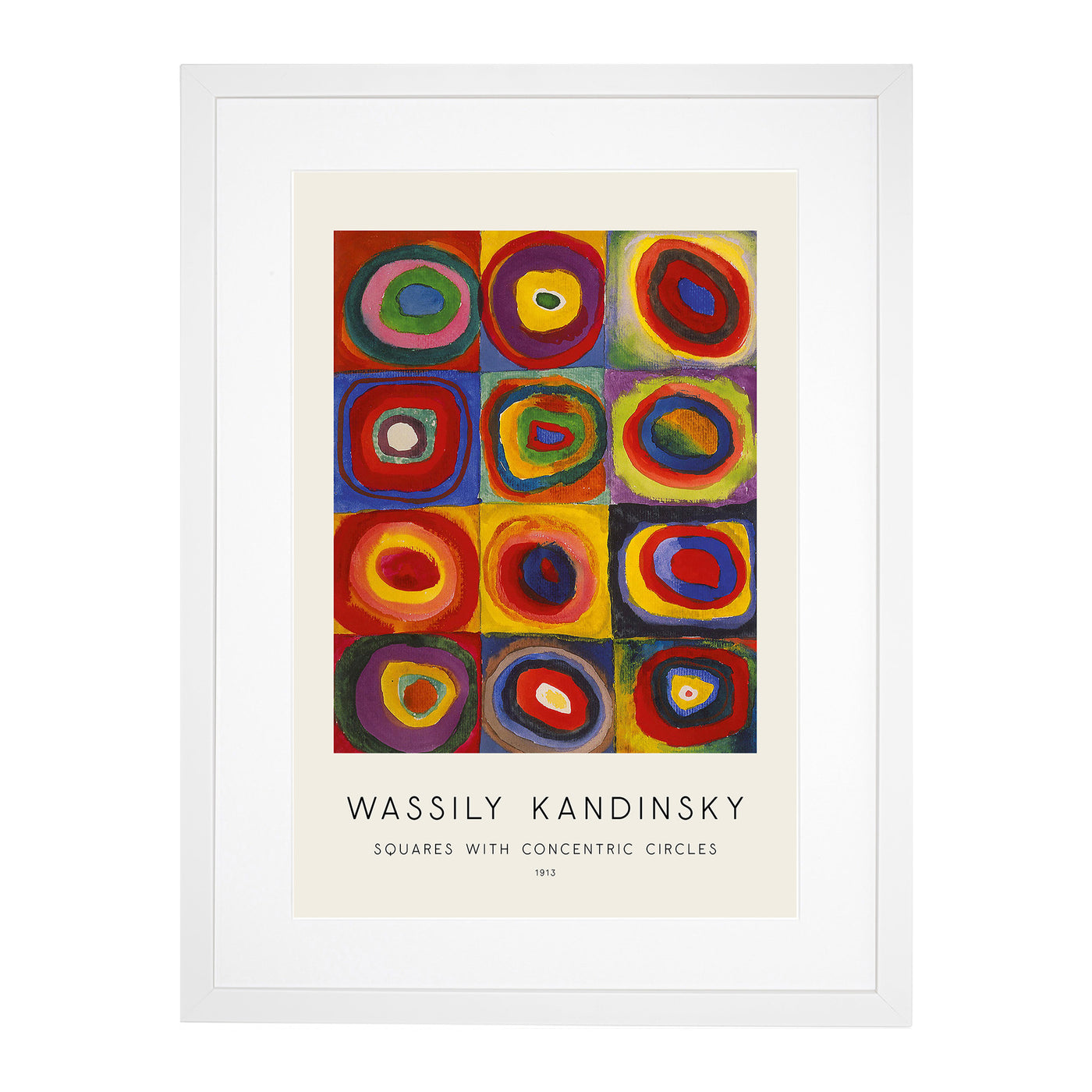 Farbstudie Print By Wassily Kandinsky