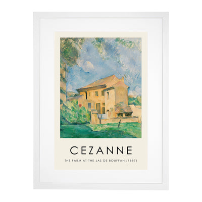 Farm At The Jas De Bouffan Print By Paul Cezanne