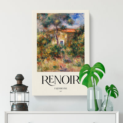 Farmhouse Vol.2 Print By Pierre-Auguste Renoir