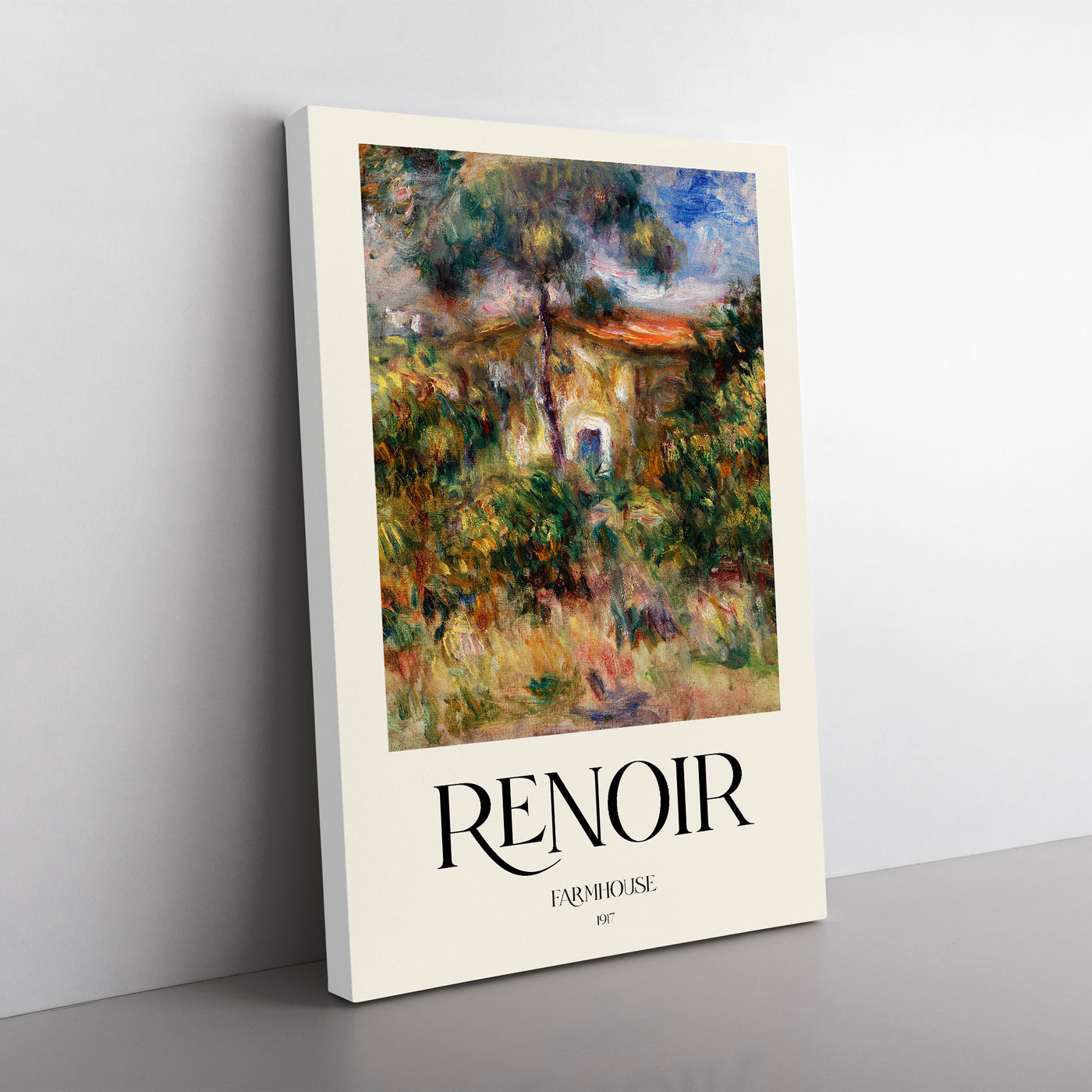Farmhouse Vol.2 Print By Pierre-Auguste Renoir