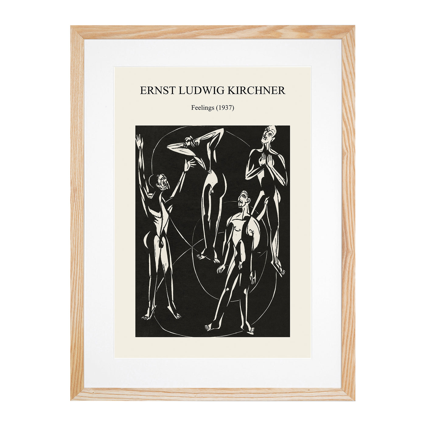 Feelings Print By Ernst Ludwig Kirchner