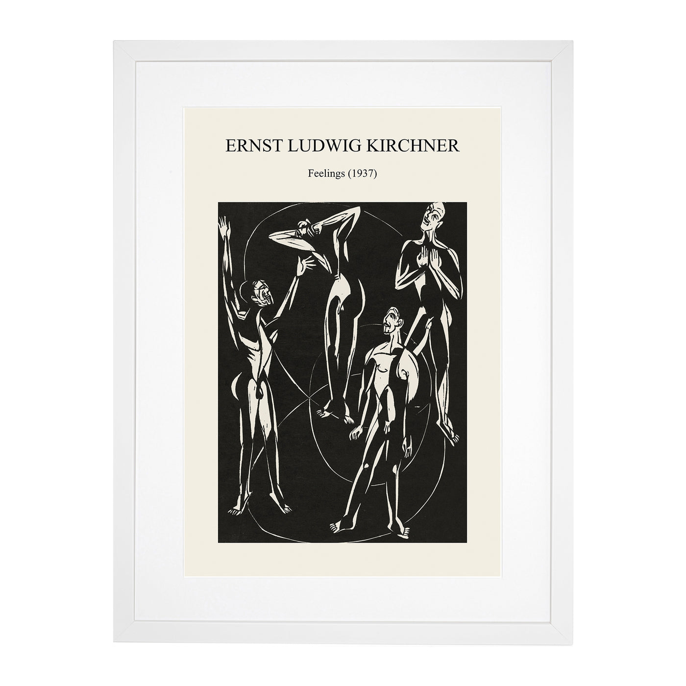 Feelings Print By Ernst Ludwig Kirchner