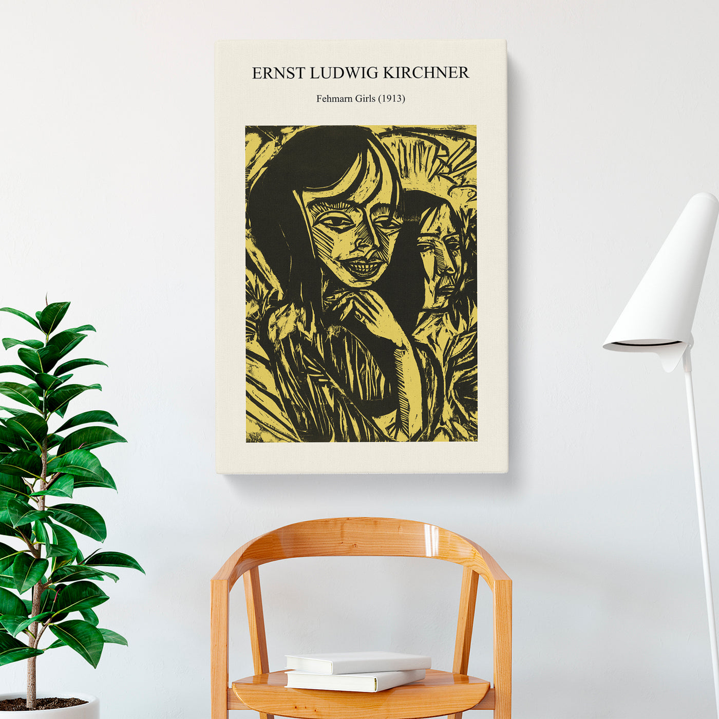 Fehmarn Girls Print By Ernst Ludwig Kirchner