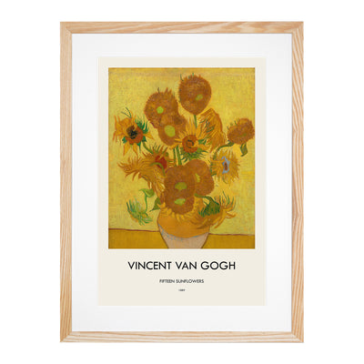 Fifteen Sunflowers Print By Vincent Van Gogh