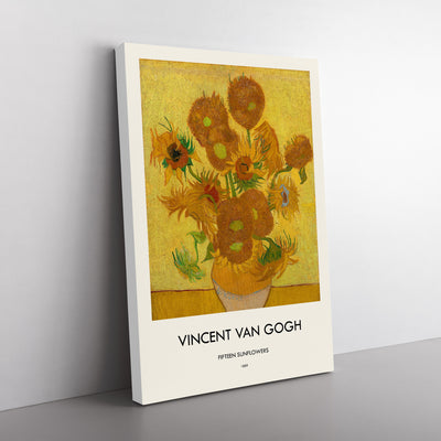 Fifteen Sunflowers Print By Vincent Van Gogh