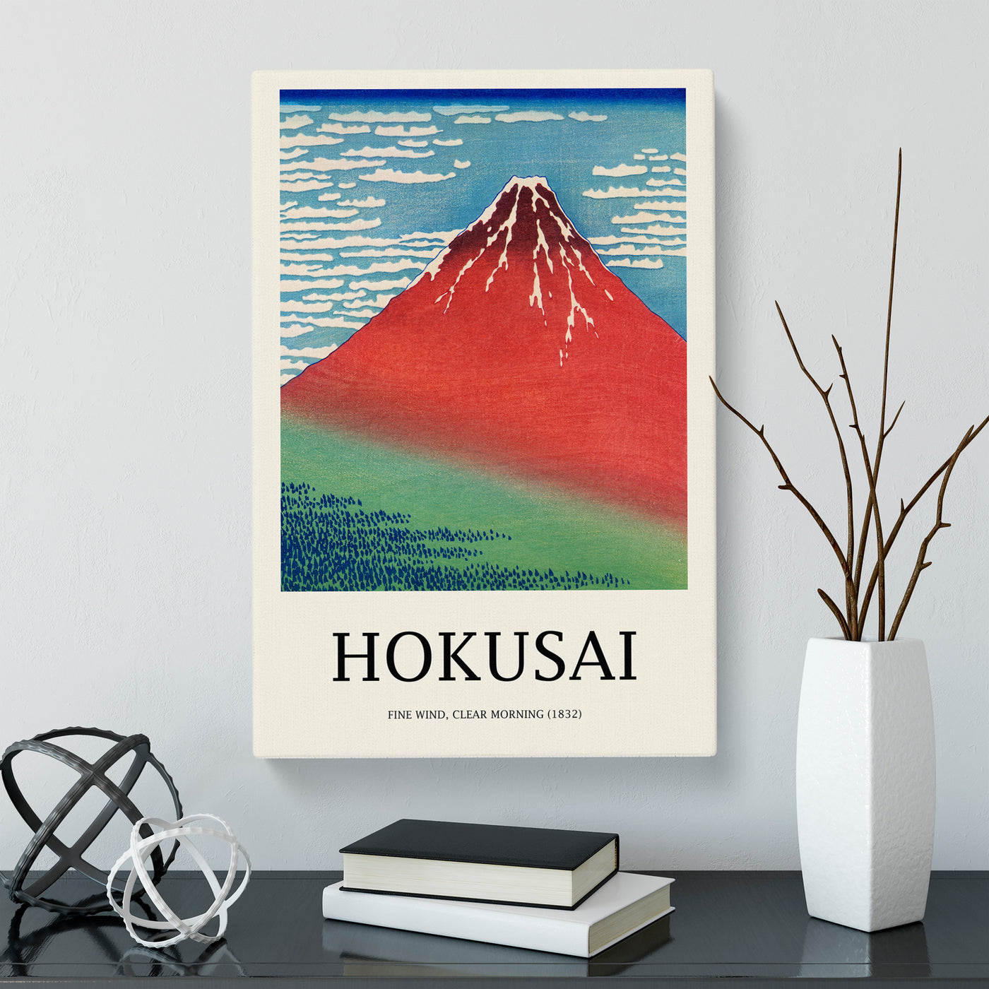 Fine Wind, Clear Morning Print By Katsushika Hokusai