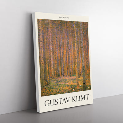 Fir Tree Forest Print By Gustav Klimt