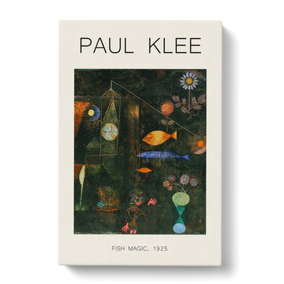 Fish Magic Print By Paul Klee Canvas Print Main Image