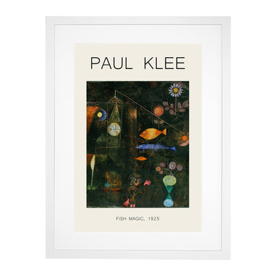 Fish Magic Print By Paul Klee