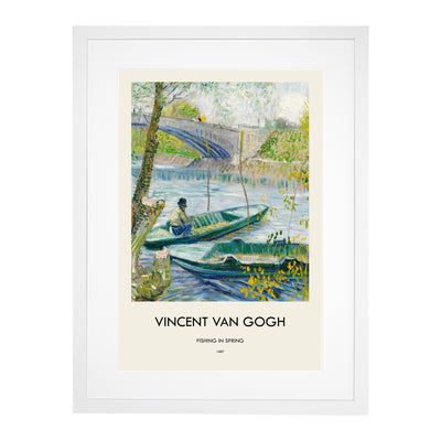 Fishing In Spring Print By Vincent Van Gogh