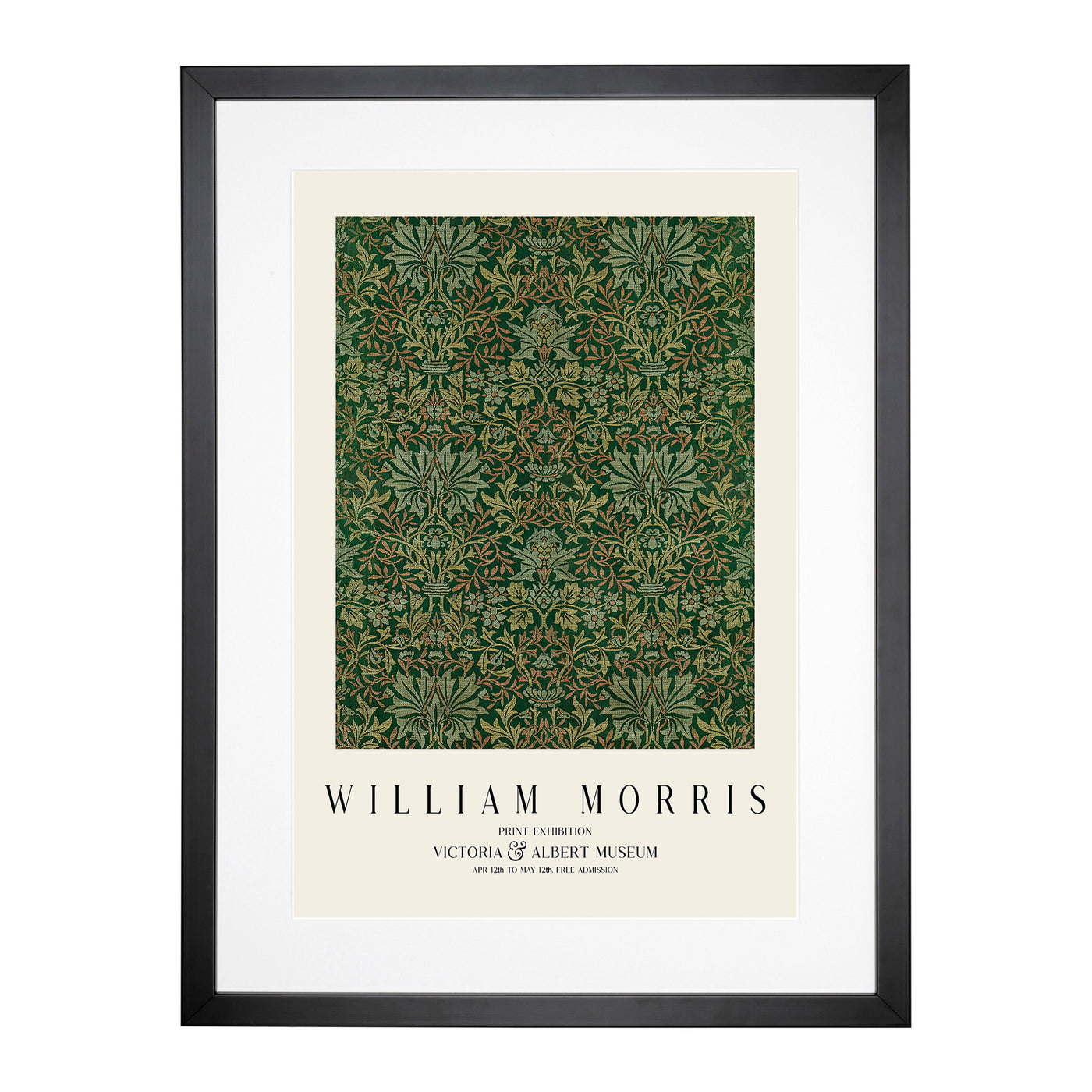 Flower Garden Vol.1 Print By William Morris Framed Print Main Image