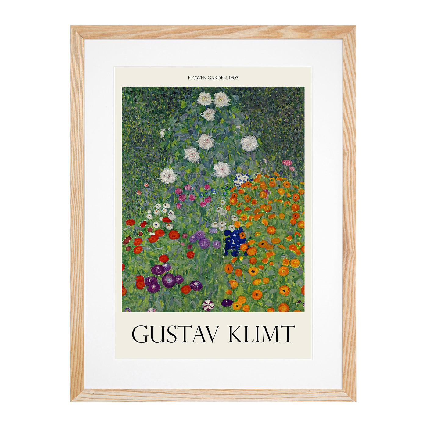 Flower Garden Vol.2 Print By Gustav Klimt