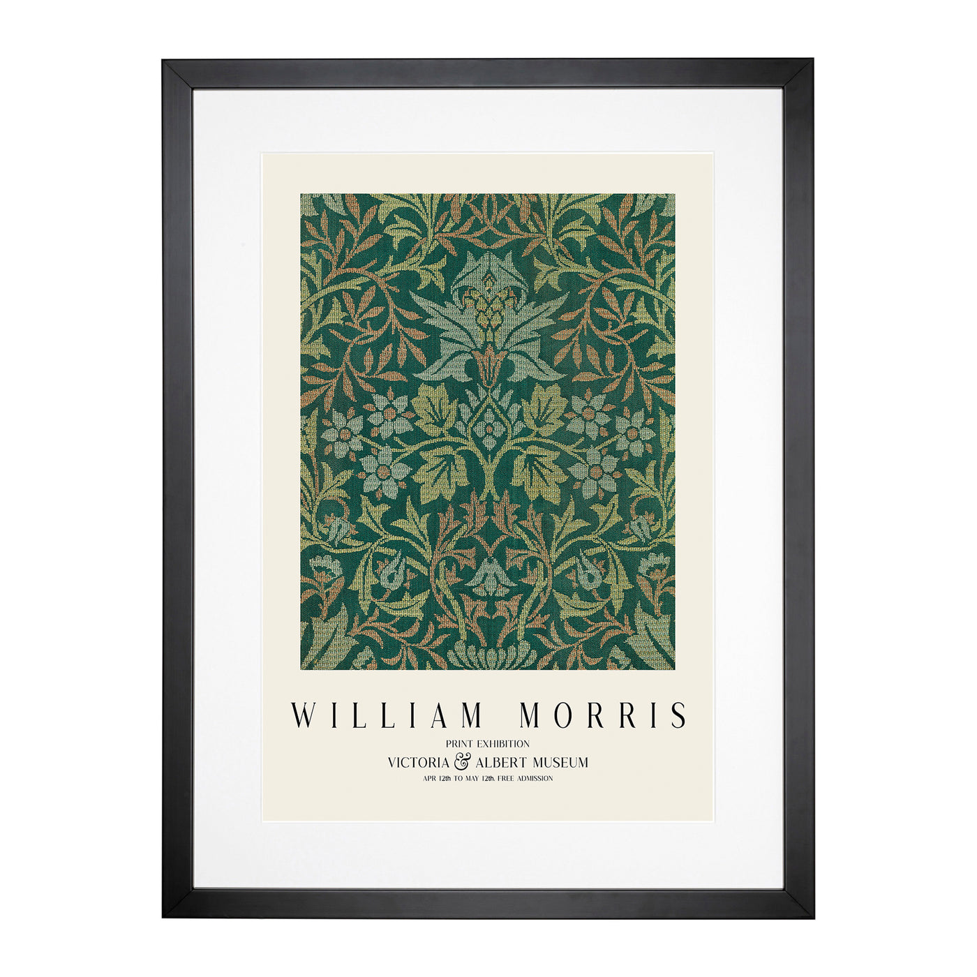 Flower Garden Vol.2 Print By William Morris Framed Print Main Image