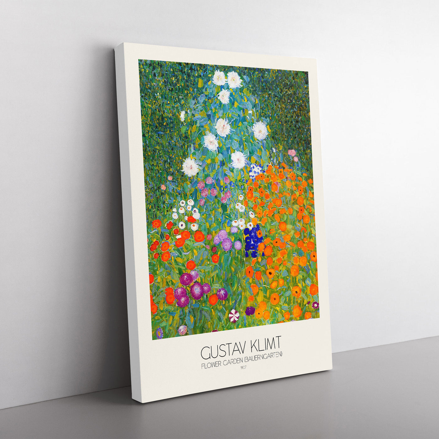 Flower Garden By Gustav Klimt