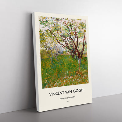Flowering Orchard Print By Vincent Van Gogh