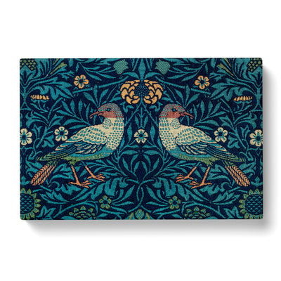 Flowers & Birds Pattern By William Morris Canvas Print Main Image