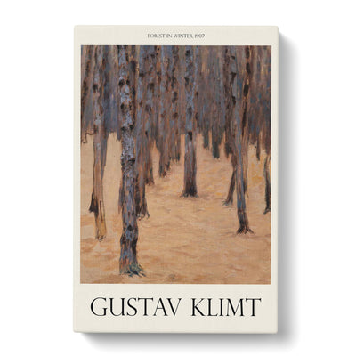 Forest Print By Gustav Klimt Canvas Print Main Image