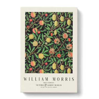 Fruit Print By William Morris Canvas Print Main Image
