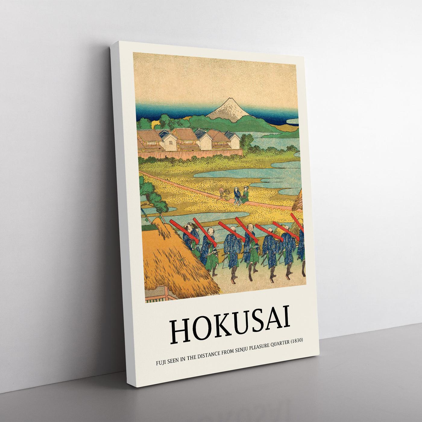 Fuji Seen In The Distance Print By Katsushika Hokusai
