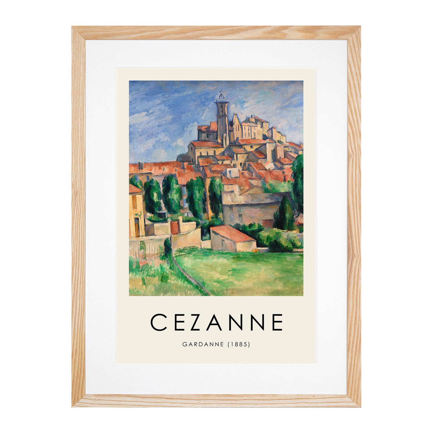 Gardanne Vol.2 Print By Paul Cezanne