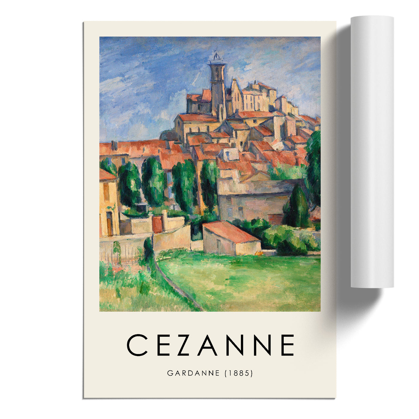 Gardanne Vol.2 Print By Paul Cezanne