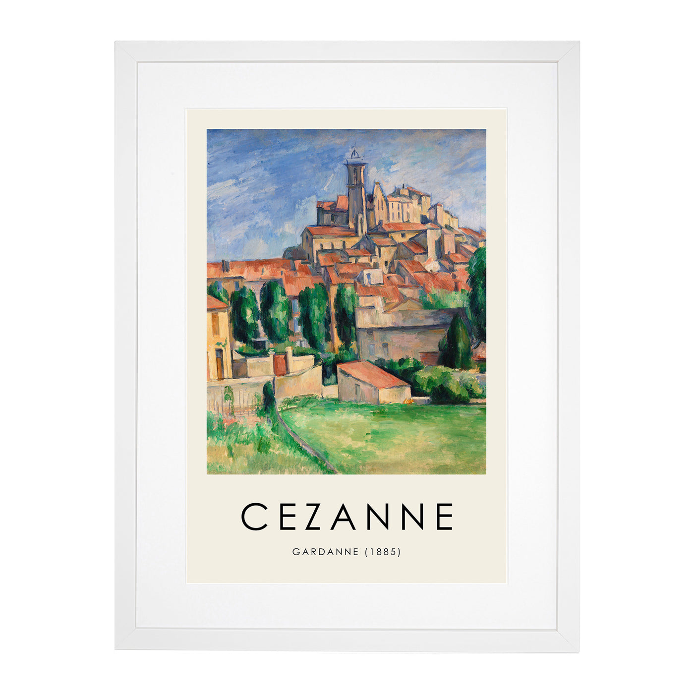 Gardanne Vol.2 Print By Paul Cezanne