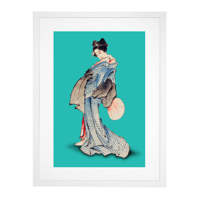 Geisha By Hokusai