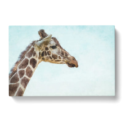 Giraffe Profile Paintingcan Canvas Print Main Image