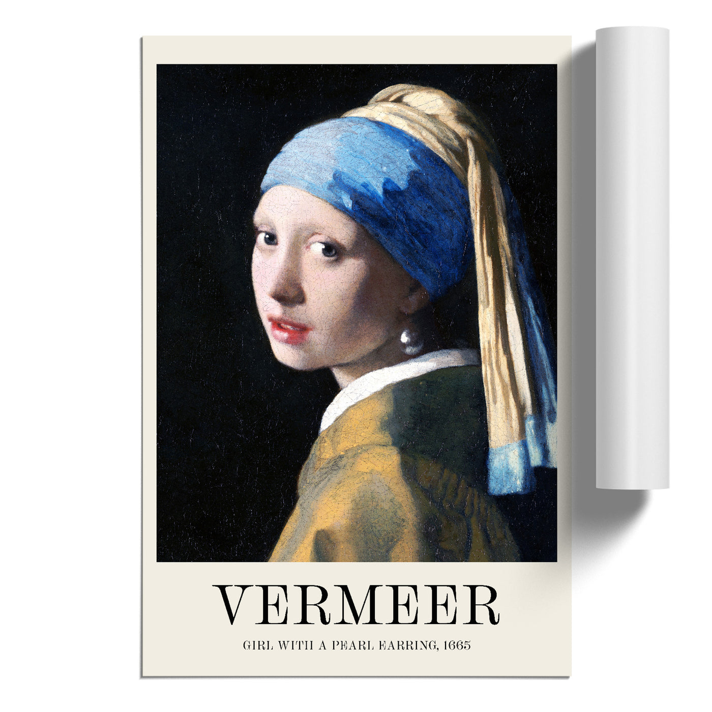 Girl With A Pearl Earring Print By Johannes Vermeer