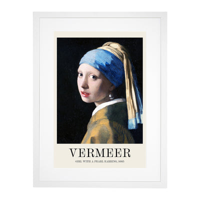 Girl With A Pearl Earring Print By Johannes Vermeer